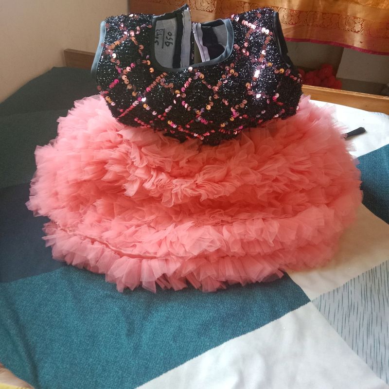 Party Wear Dress For Baby Girl