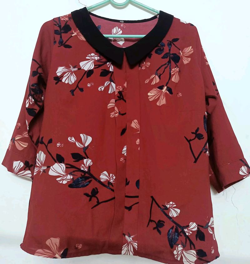 Korean Style Georgette Top...