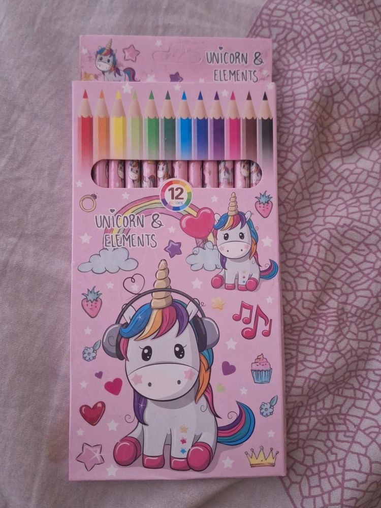 Unicorn Colour Pencil