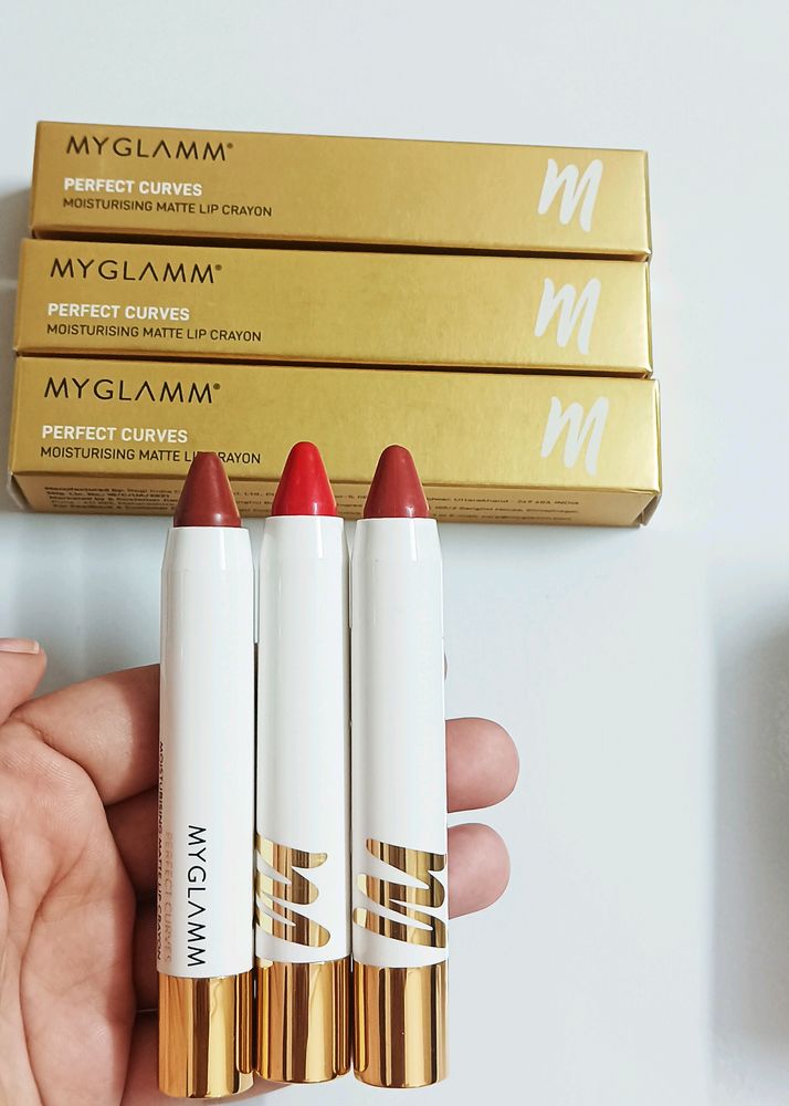 Combo of 3 Myglamm LIP CRAYON