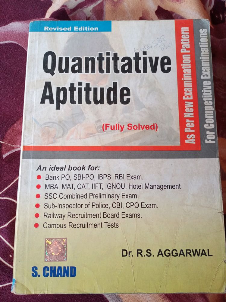 Quantitative Aptitude By R.S.Aggarwal