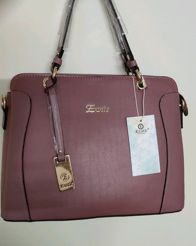 Totally New Exotic Peach Colour Handbag for Women