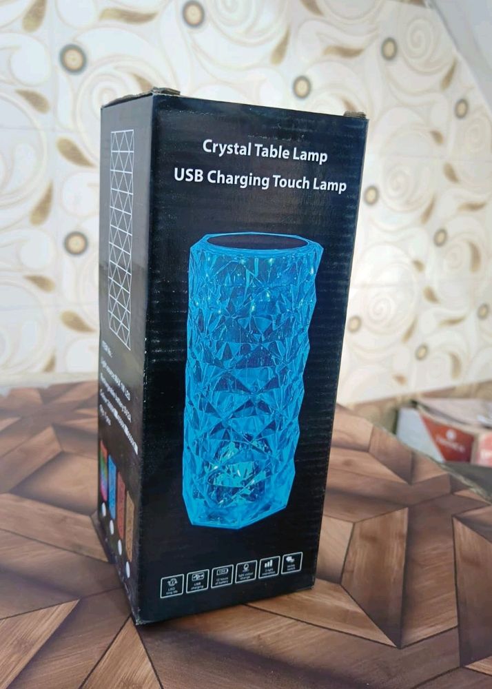 Table Light Lamp With Remote And Charging Cable