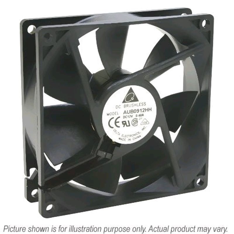 DELTA Large air volume Axial flow cpu fan