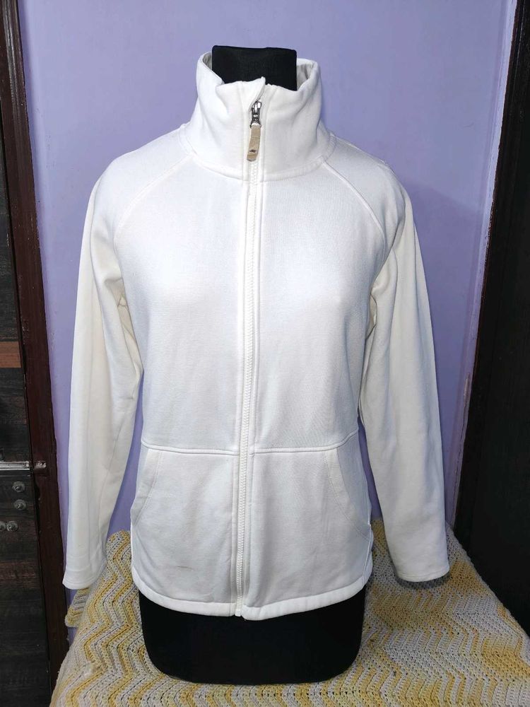 Skechers Full Zip Sweatshirt White 🤍 Size L