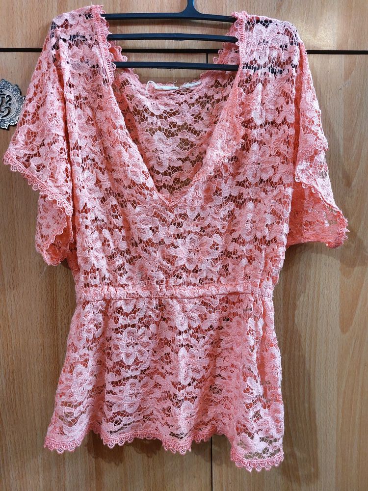 Women Peach Top