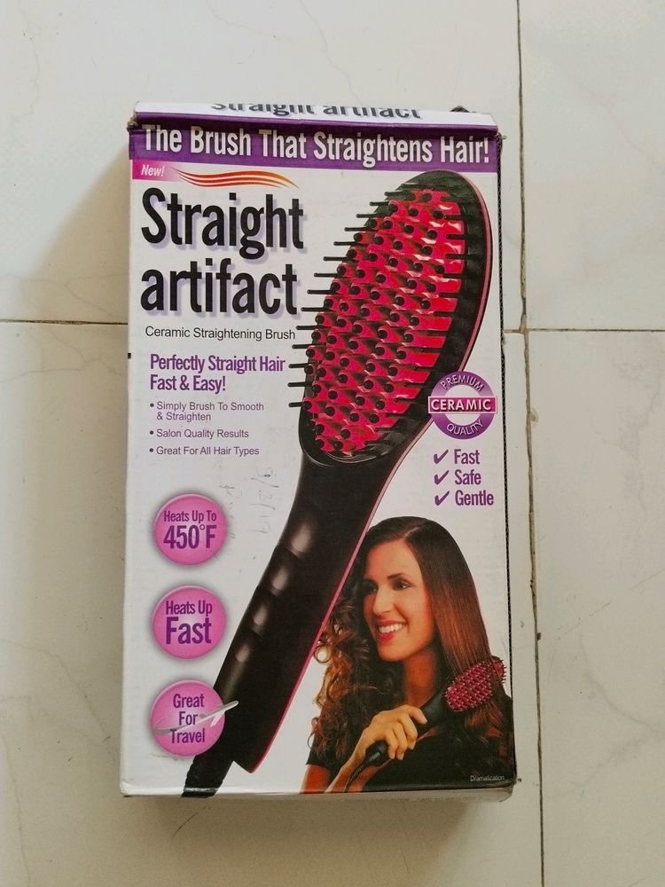 ceramic bristle hair straightener