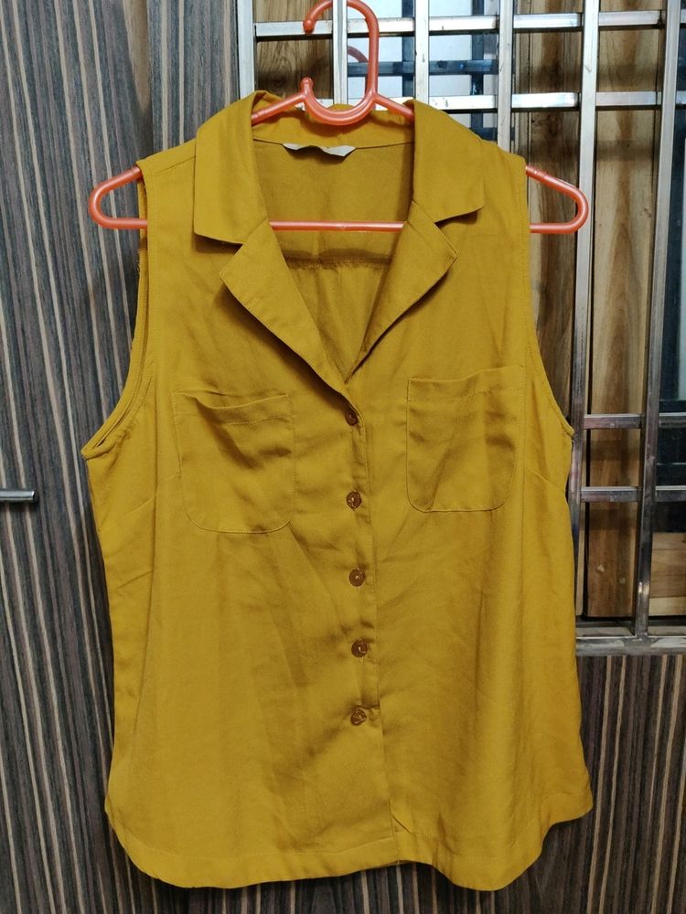 This Beautiful Mustard Colour Top