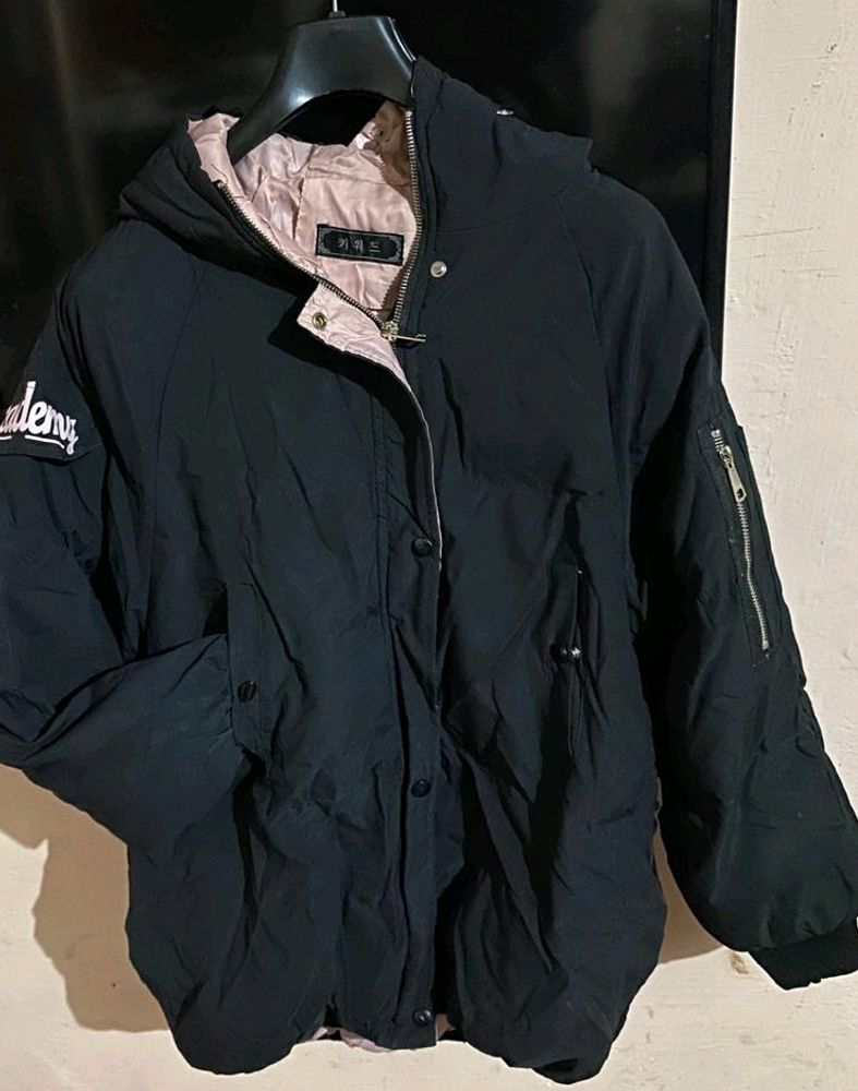 Jacket With Hoodie Cap