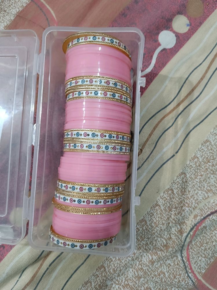 Pink Bridal Chura