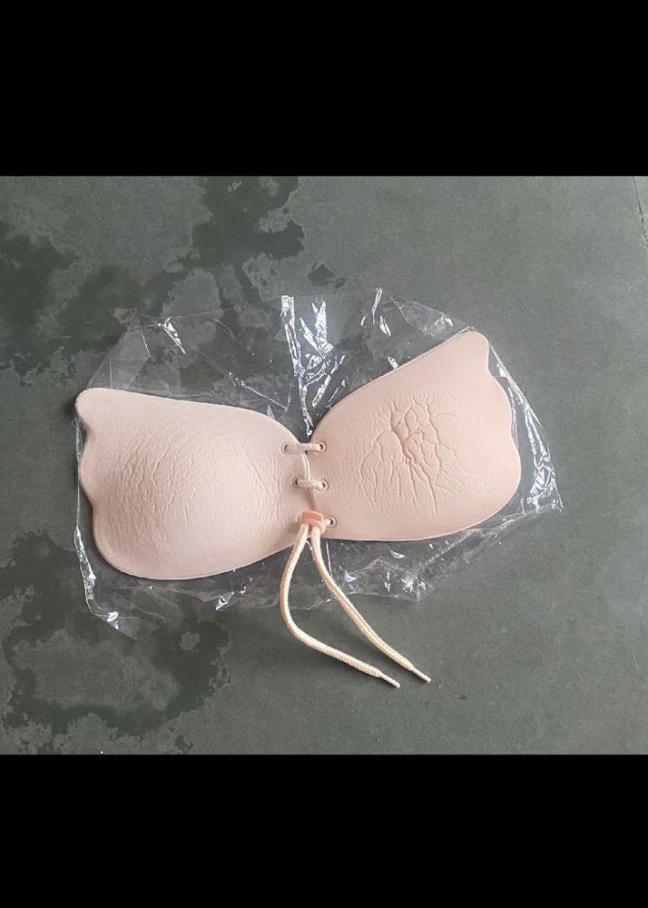 Beige Stick On Bra