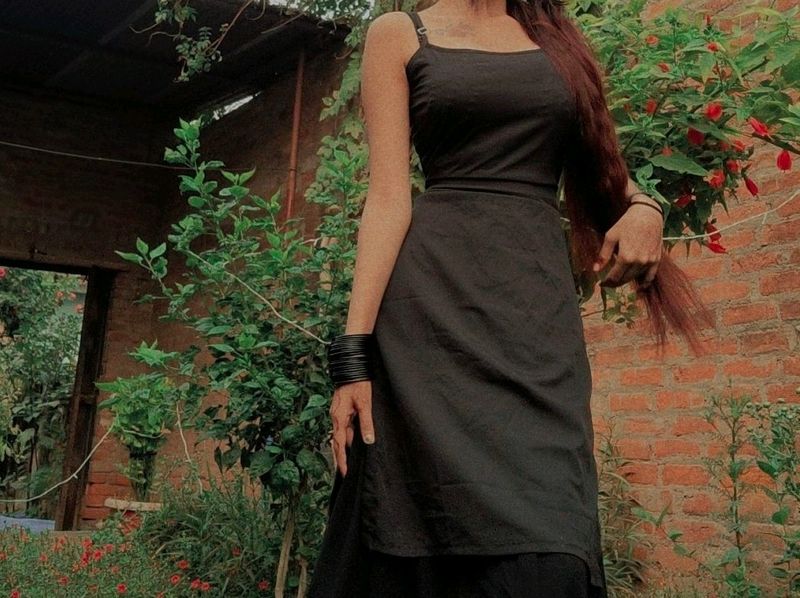 Women Black Kurta