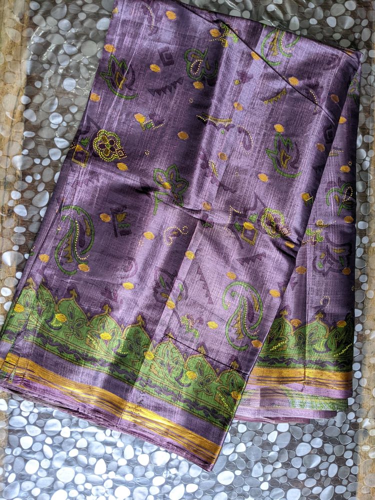 Paper Silk Saree