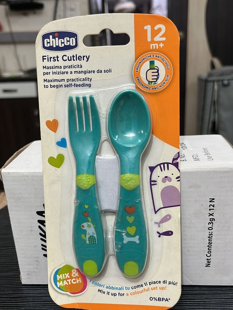 Chicco First Cutlery 12 Months