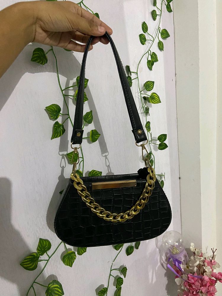 Black Sling Bag