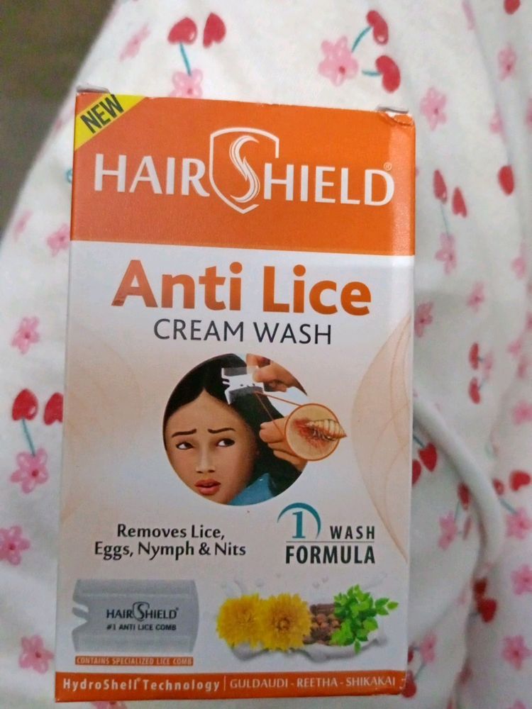 Anti Lice Cream Wash| जुओं की दवाई | (Pack Of 6)