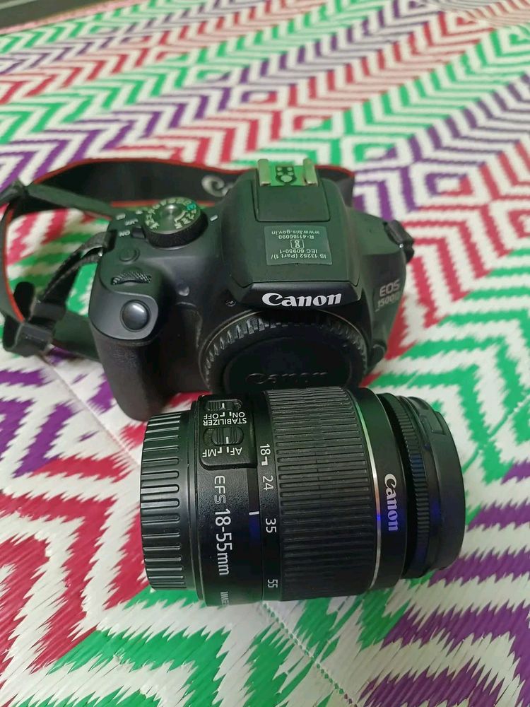 Canon 1500D Unused condition, with bill battery