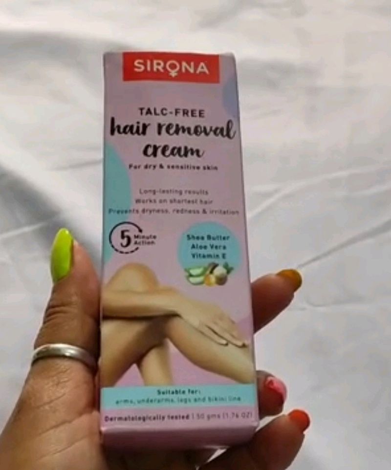 Sirona Hair Removal Cream For Dry N Sensitive Skin