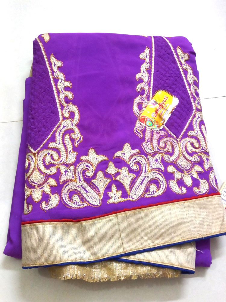 Lahnga Saree With Blouse