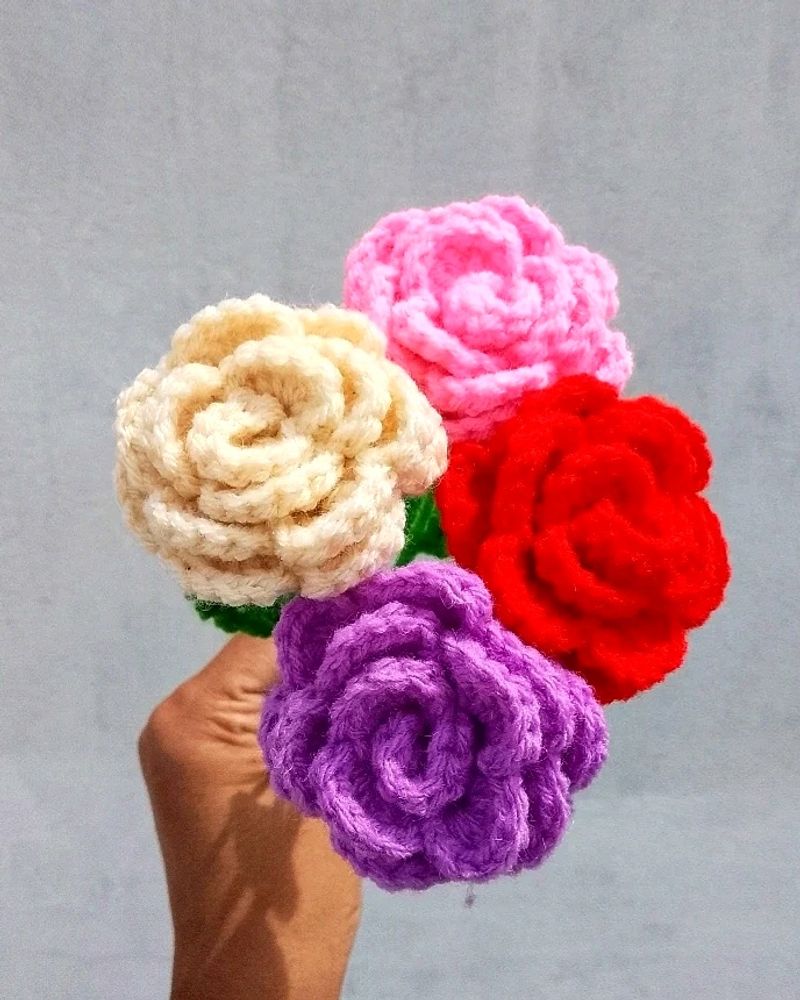 Crochet Roses 🌹🌹🌹 Handmade With Love