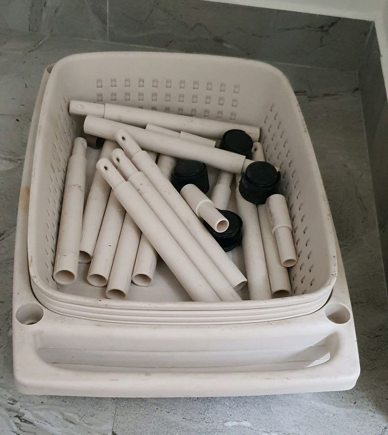 4 layer assembling household trolley trays