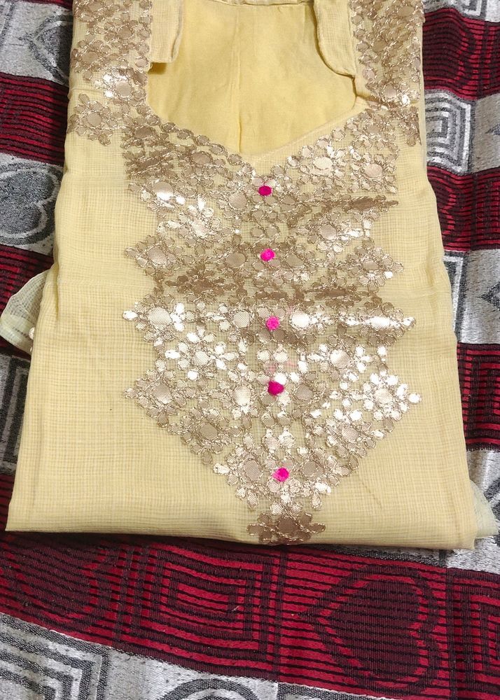 Gota Work Kurta