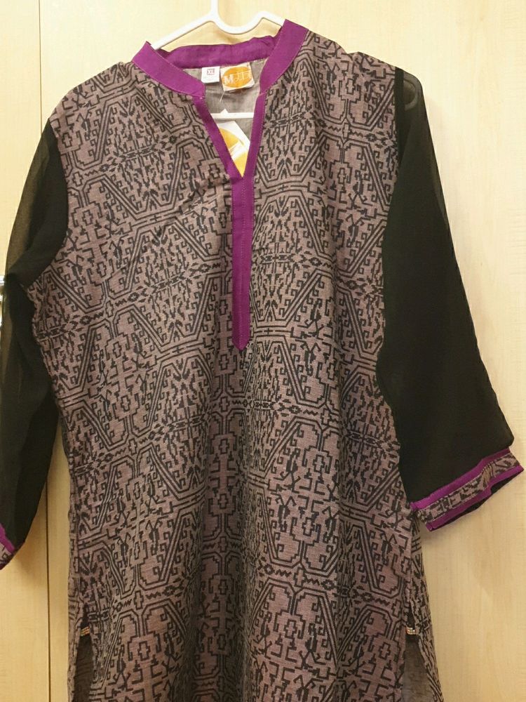 Mmantra Brand Purple Kurta