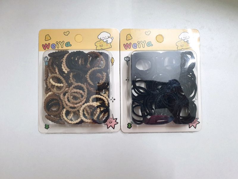 2 Sets Of Hair Ties