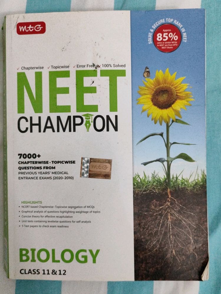 Mtg Neet Champion Biology Class 11&12