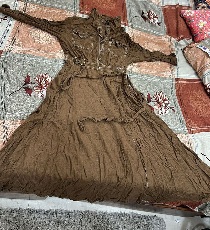 Stylist Brown Dress