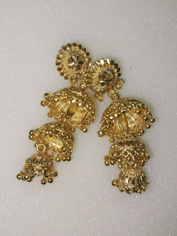 Golden Jhumka