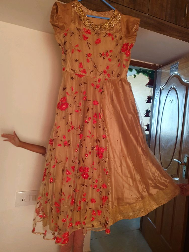 Rosegold Gown Newly Stitched