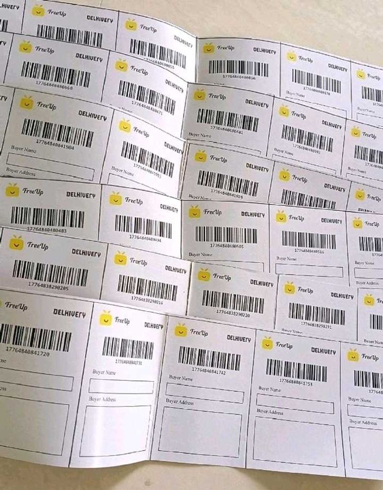 90 SHIPPING LABELS 30₹ OFF ON DELIVERY