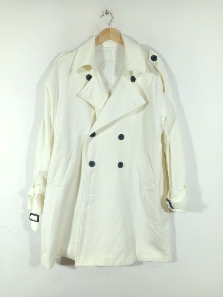 Off White Casual Overcoat (Women's)