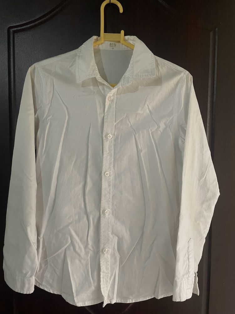 Classy White Button Down Shirt