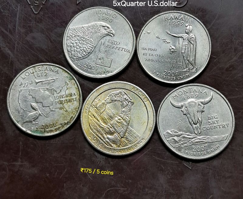 5xQuarter U.S. Dollars