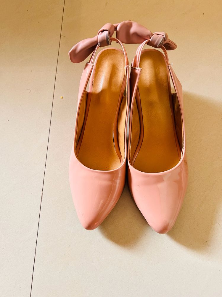 Peach Heels