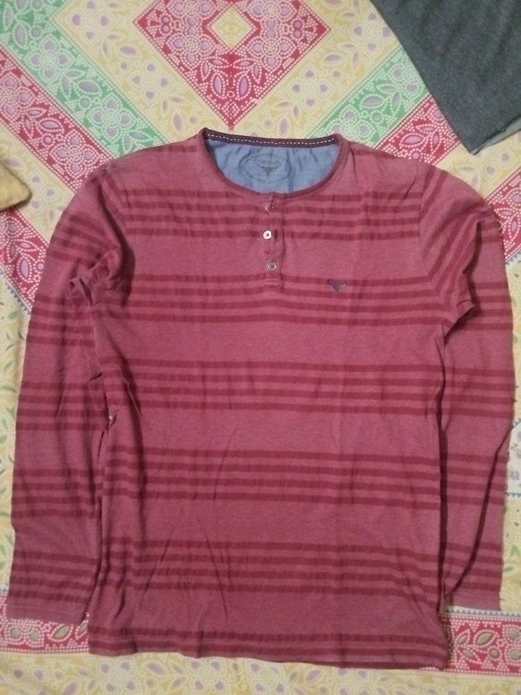 TShirt Full Sleeve Maroon