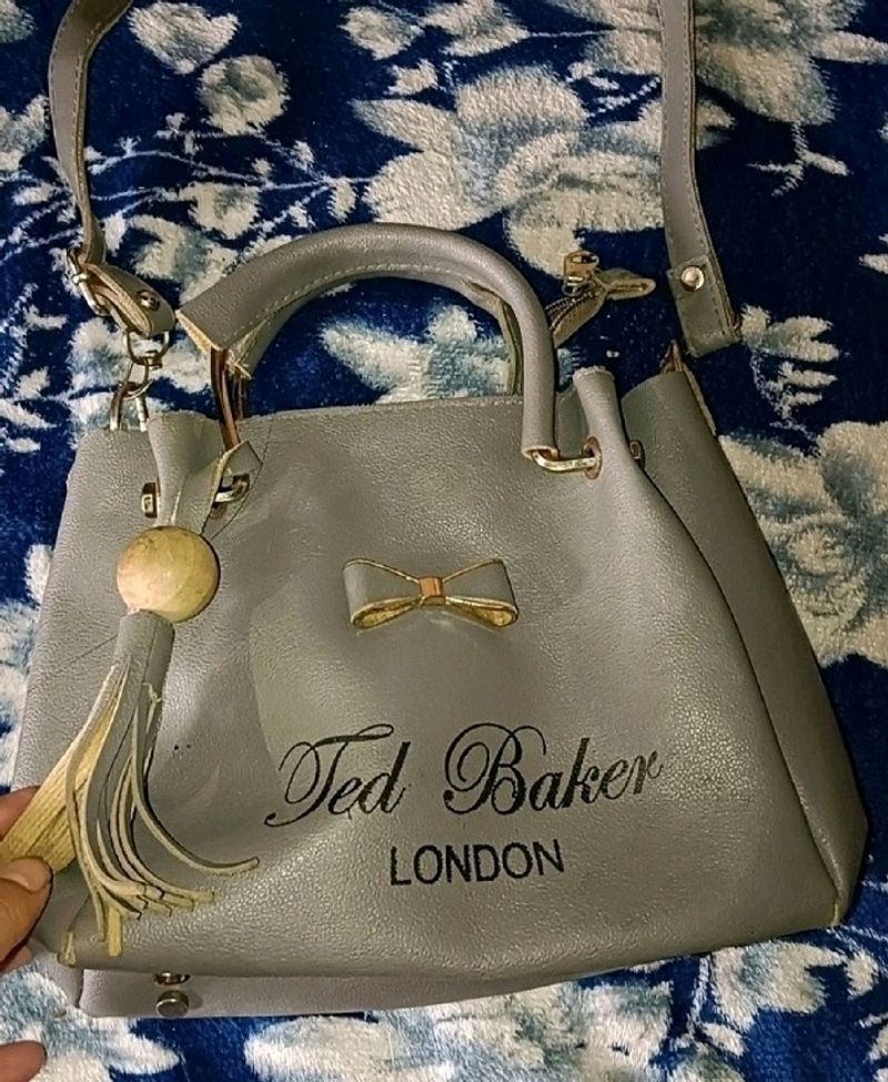 Grey Ted Sling Bag 🛍️