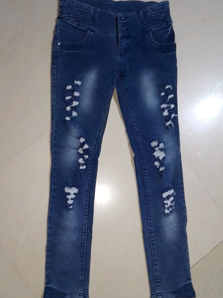 Women's Scratch Jeans