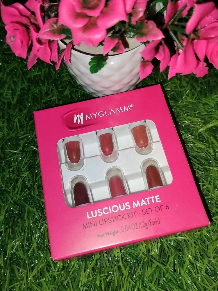 Myglamm Luscious Matte Mini Lipstick Kit