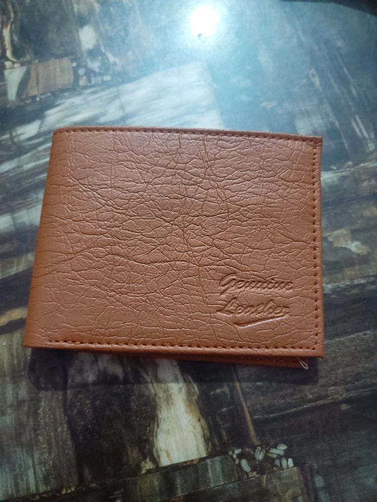 MEN'S LEATHER BROWN WALLET