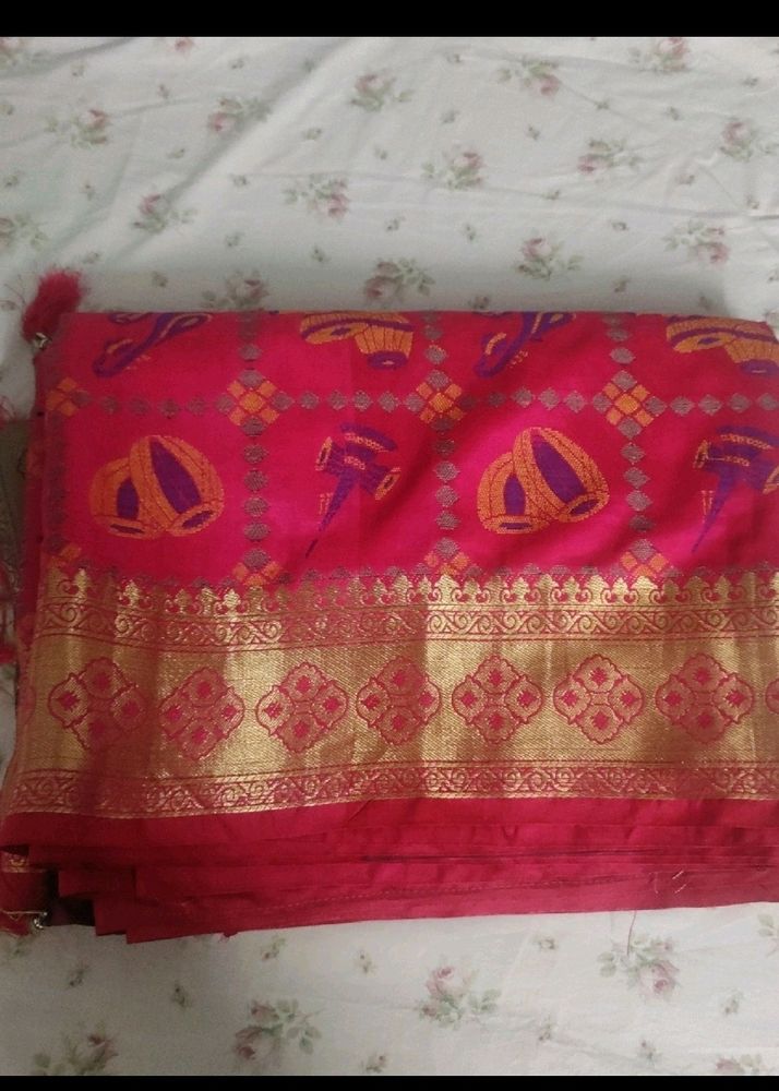 Gujarathi  Silk Saree Patola Fixed Price