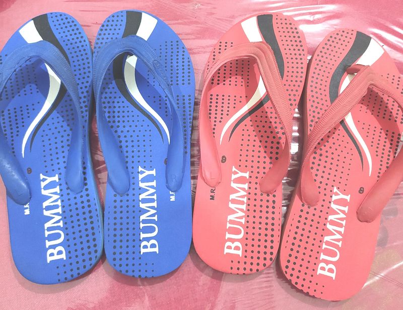 4 Piece Combo Men Branded Hawaii Slipper