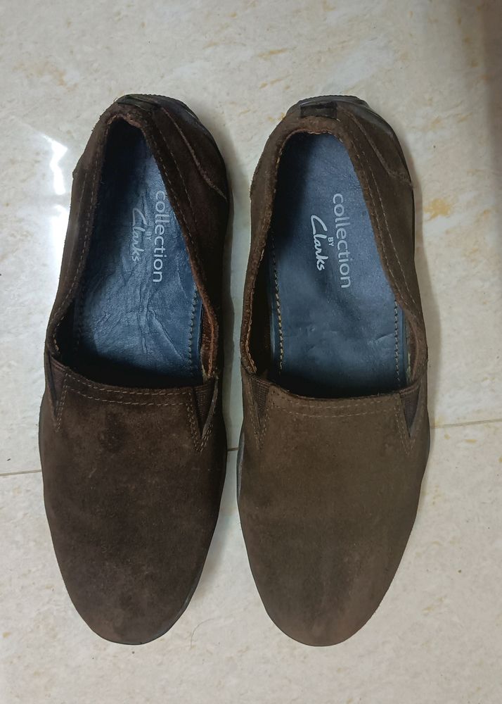 Clarks Suede Leather Casual Shoes