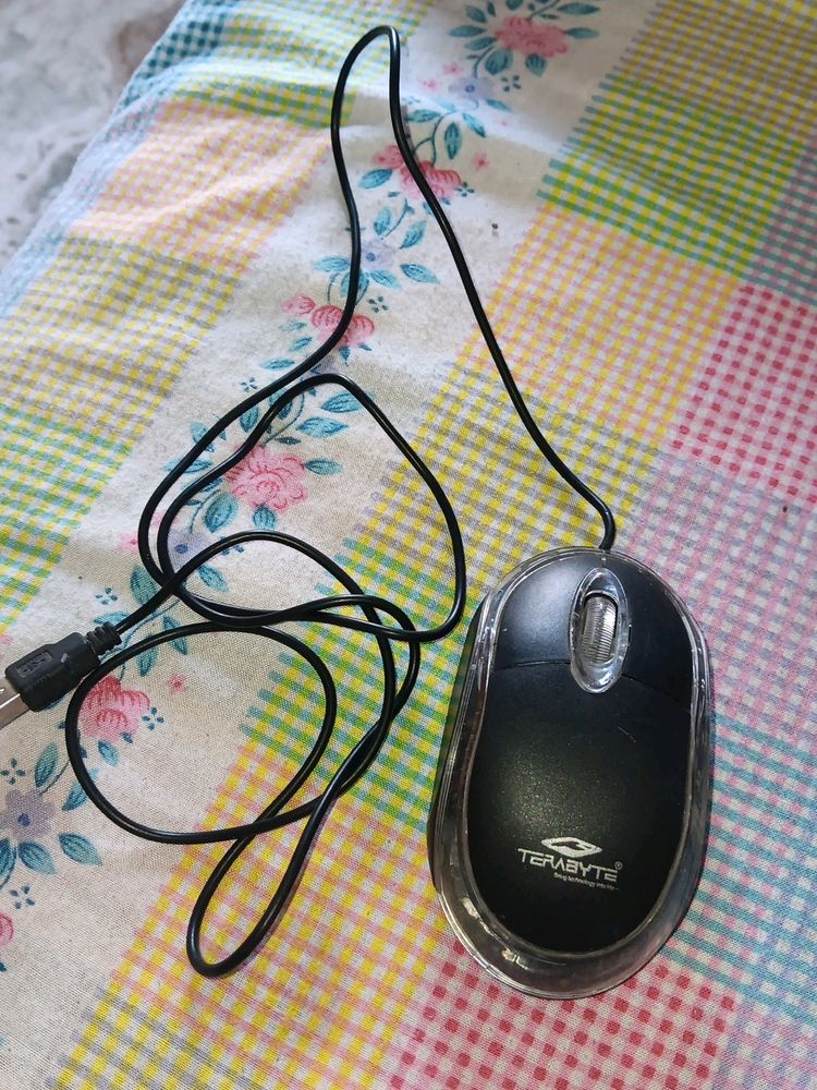 Mouse And Charger Or Led