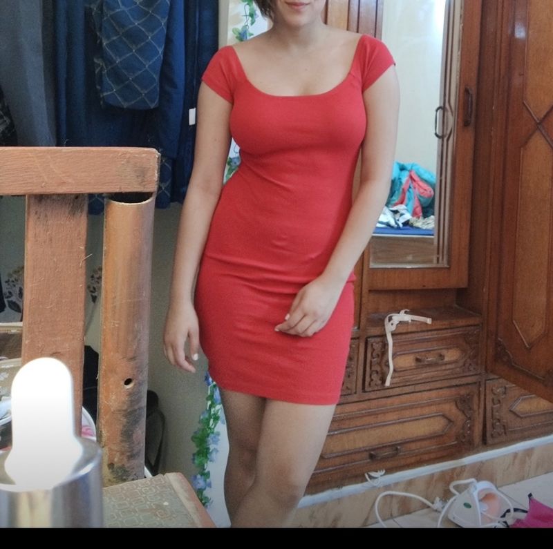 FOREVER 21 Red Bodycon Dress