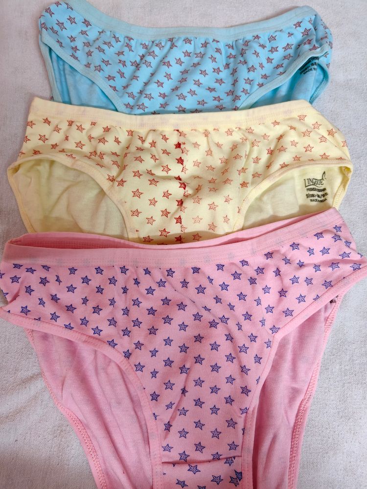 Three Cotton Panty Pack