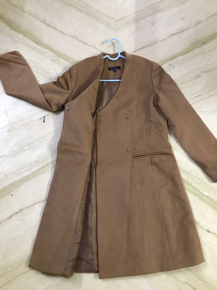 Classy  Brown Overcoat Bust 34