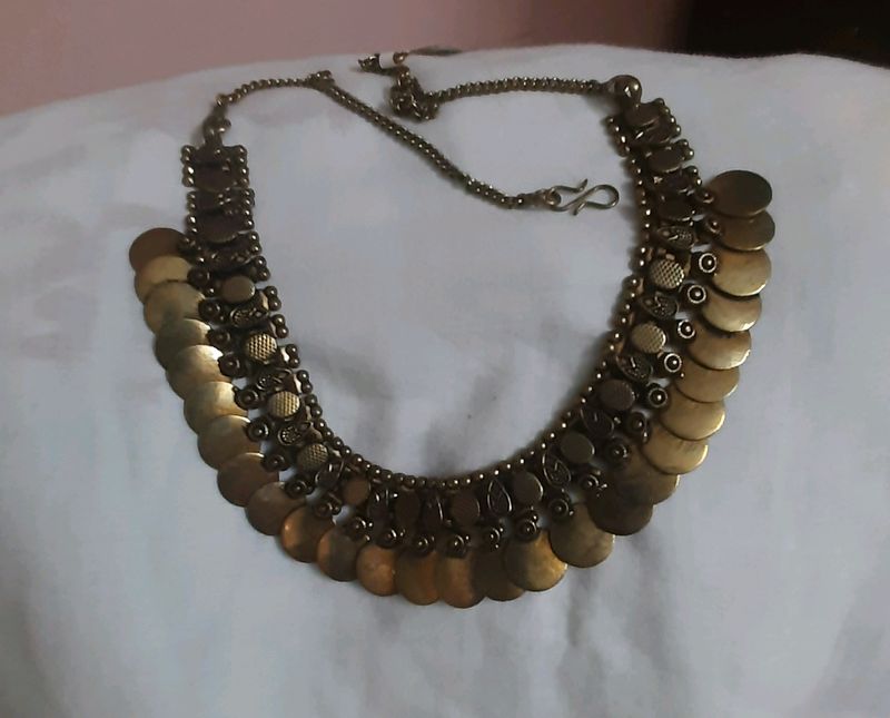 New Antique Coin Necklace